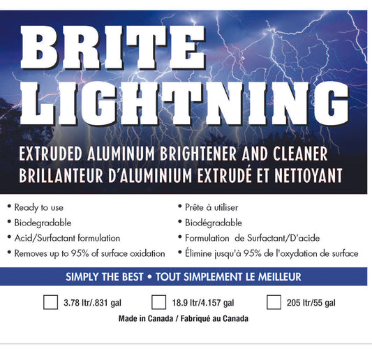 Brite Lightning Aluminum Brightner