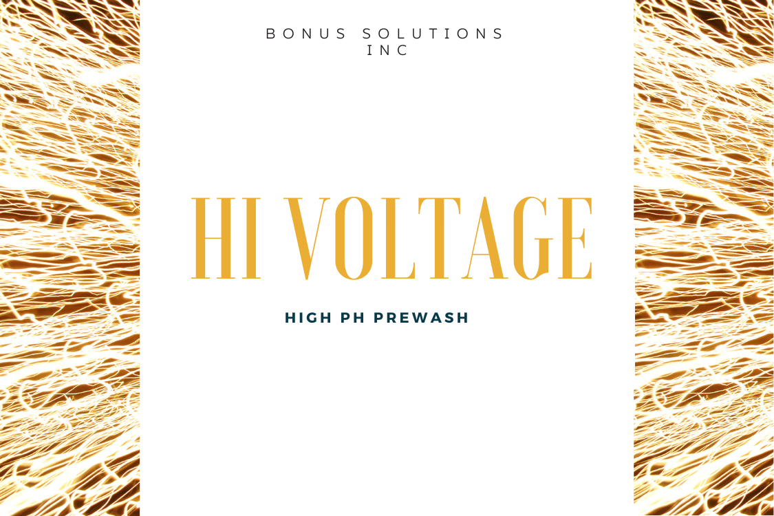 HI Voltage PreWash