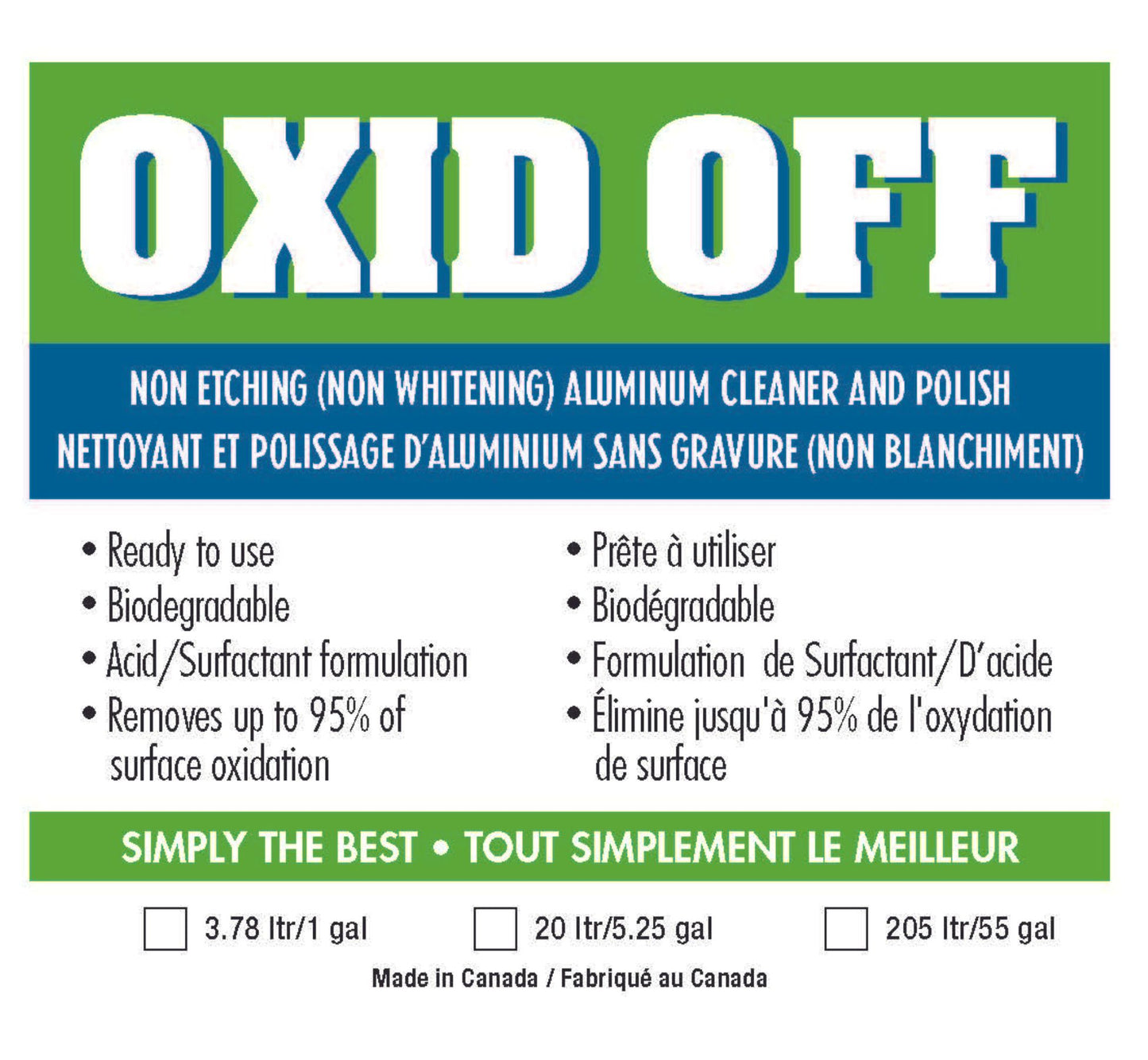 OXID OFF
