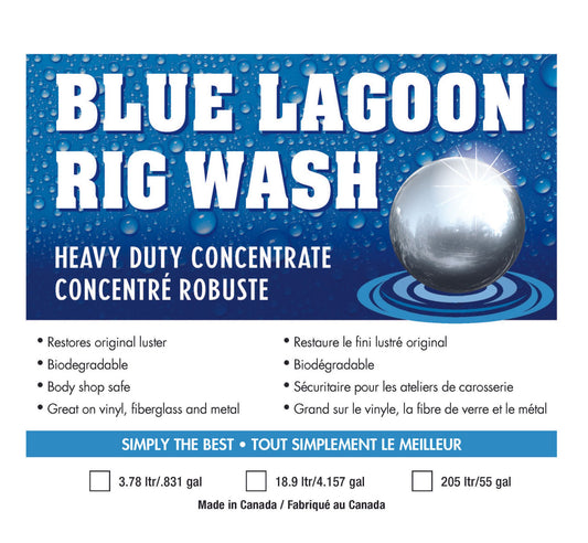 Blue Lagoon Rig Wash